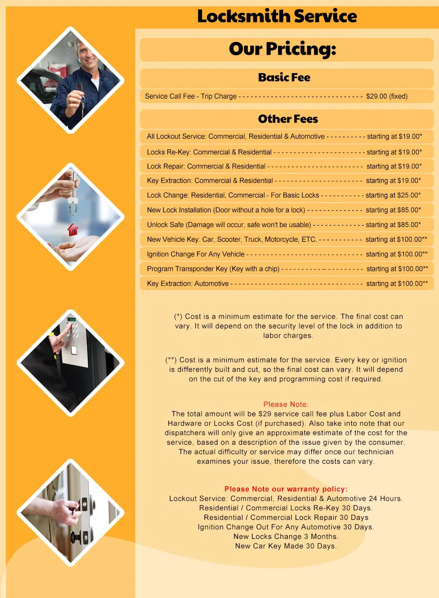 Lake Clarke Shores Locksmith Store, Lake Clarke Shores, FL 561-287-4660 - Price-list